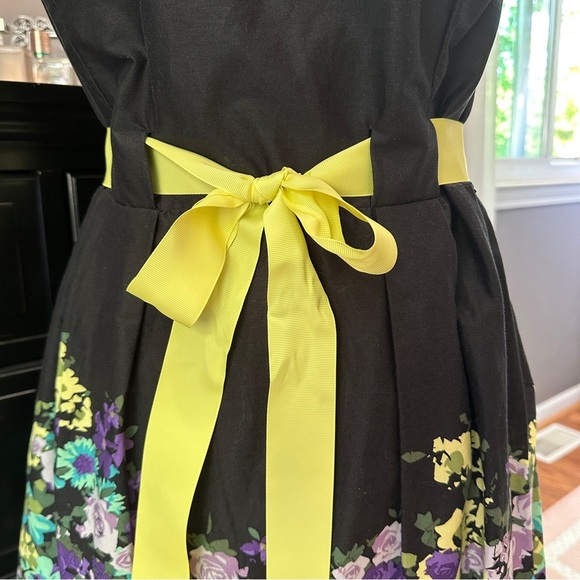 Madison Leigh Floral Fit & Flare Dress Sz 12 - Picture 11 of 16